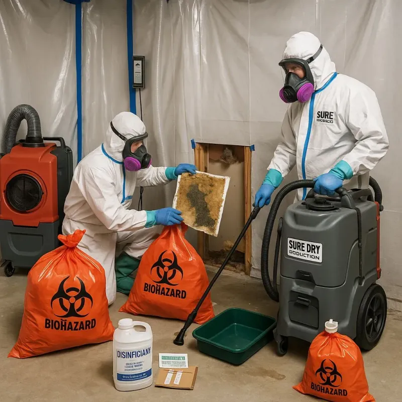 Contaminated Water Handling Protocols process in Goliad, TX