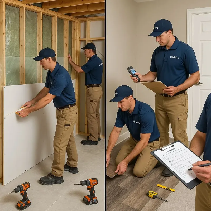 Repairs and Reconstruction process in Goliad, TX